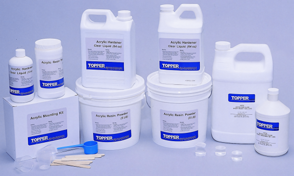 TOPPER Colding Mounting Acrylic Resin Set